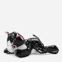 Load image into Gallery viewer, Lying Cat with Sequins
