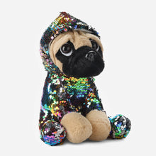 Load image into Gallery viewer, Pug with Sequined Hoodie
