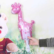 Load image into Gallery viewer, Giraffe Baby Shower Foil Balloon Set
