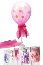 Load image into Gallery viewer, Tulle Transparent Balloon Set with Stand
