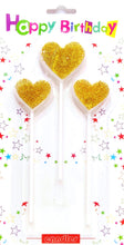 Load image into Gallery viewer, Glitter Heart Candle
