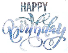 Load image into Gallery viewer, Happy Birthday Laser Sticker
