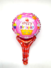 Load image into Gallery viewer, Rocket Shape Happy Birthday Foil Ballon
