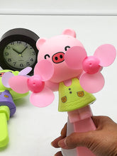 Load image into Gallery viewer, Piggy Hand Fan
