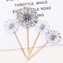 Load image into Gallery viewer, Fan Cake Picks
