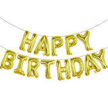 Load image into Gallery viewer, Happy Birthday Foil Balloon Set

