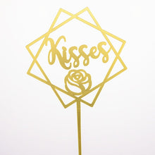 Load image into Gallery viewer, Gold Acrylic Cake Topper
