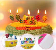Load image into Gallery viewer, Birthday Candles with Balloon Design

