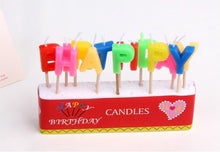 Load image into Gallery viewer, Birthday Letter Candles
