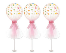 Load image into Gallery viewer, Tulle Transparent Balloon Set with Stand

