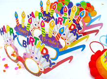 Load image into Gallery viewer, Paper Birthday Glasses
