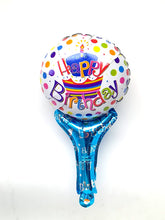 Load image into Gallery viewer, Rocket Shape Happy Birthday Foil Ballon
