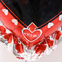 Load image into Gallery viewer, Write On Heart Foil Balloon
